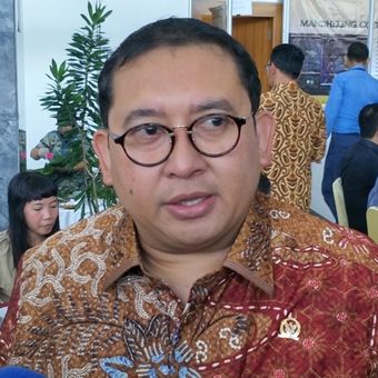 Wakil Ketua DPR RI Fadli Zon saat ditemui di Kompleks Parlemen, Senayan, Jakarta, Jumat (27/4/2018).