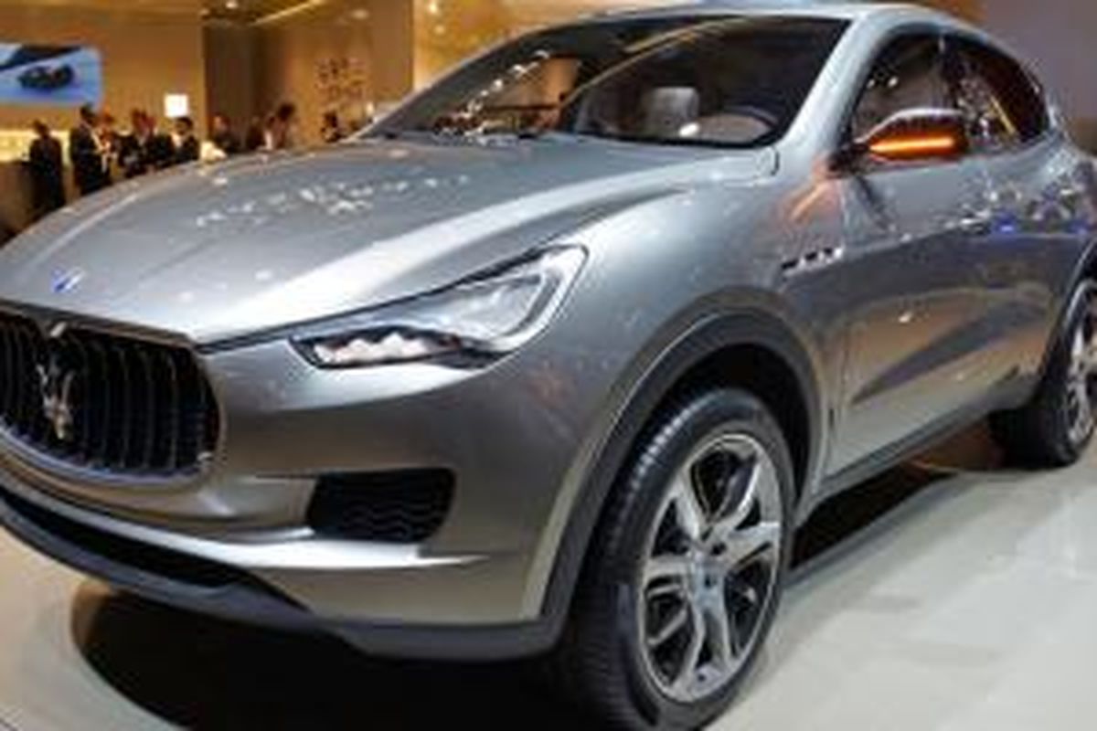 Levante, SUV terbaru dari Maserati yang akan diproduksi tahun depan.