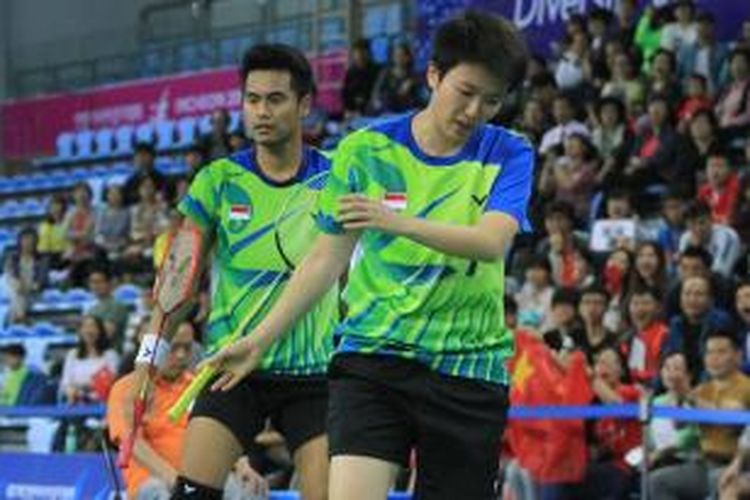 Tontowi Ahmad dan Liliyana Natsir gagal menjadi juara Asian Games 2014