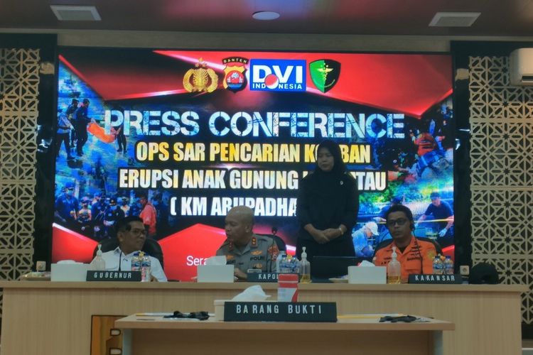 Basarnas Berikan Alasan Tak Buka Operasi SAR Lanjutan Rombongan Jurnalis di Selat Sunda
