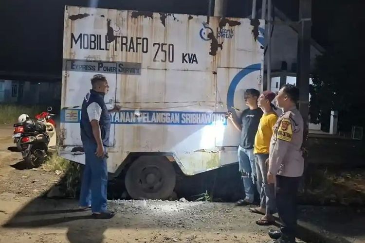 Gardu Trafo PLN di Lampung Timur Dibobol, Kabel Tembaga Raib dan Listrik Warga Padam