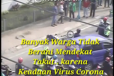 Viral Dikira Tergeletak karena Corona, Seorang Pria Ternyata Kelaparan