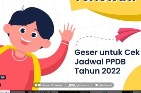 PPDB Jakarta 2022, Ini Jadwal Lengkap Jenjang SD dan SMP