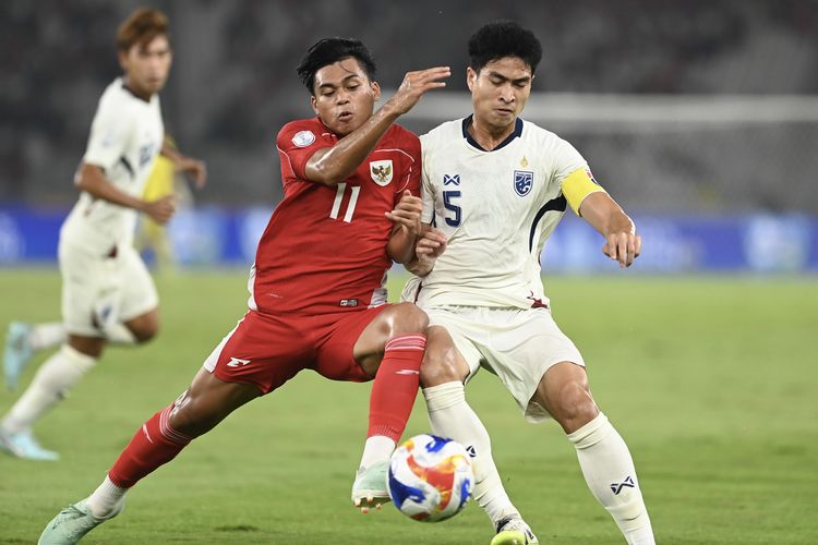 Hasil Timnas U23 Indonesia Vs Thailand: Garuda Muda Masih Buntu di Babak Pertama