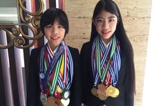 Ini Cara Winnie Aoki Dukung Devon dan Mischka Raih 12 Medali Olimpiade Matematika Internasional