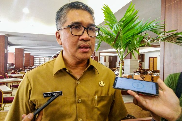 Kepala Dinas Permukiman dan Perumahan Provinsi Jawa Barat, Dicky Saromi saat ditemui di Bandung, Selasa (29/10/2019)