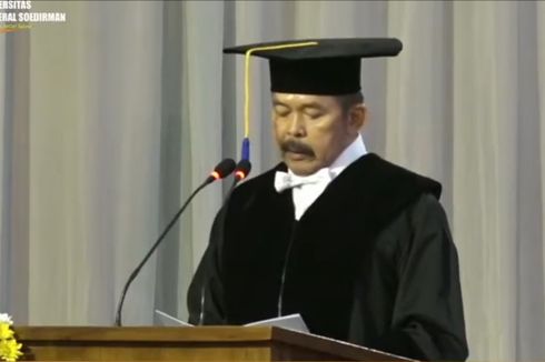 Jaksa Agung ST Burhanuddin Diberi Gelar Profesor Ilmu Hukum Pidana dari Unsoed
