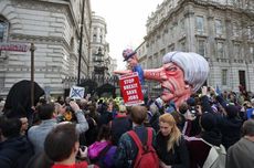 1 Juta Warga Inggris Anti-Brexit Penuhi Jalanan London