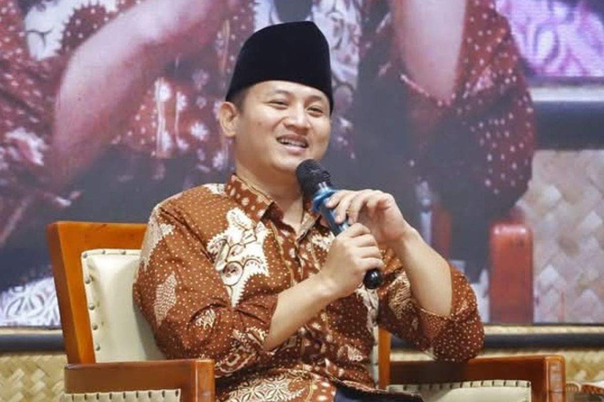 Bupati Trenggalek Mochammad Nur Arifin memberikan sambutan dalam kegiatan di Pendopo Kabupaten Trenggalek Jawa Timur