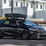 Modifikasi Honda Jazz Street Race, Tampil Klimis Pakai Roof Box