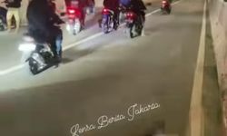 Masih Banyak Motor Nekad Naik Jalan Layang Non Tol