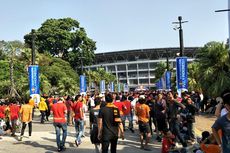 Final Piala Indonesia, The Jakmania Padati Area Gelora Bung Karno