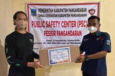Donasi dari Pembaca Kompas.com, Masker dan APD untuk Tenaga Medis di Pangandaran