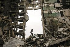 Pasukan Rusia Tinggalkan Kehancuran di Kota Borodianka Ukraina, Tak Lagi Bisa Dihuni 