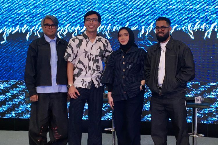 (kiri-kanan) - Luthfian Zuhdi Haryadi, General Mager SWI, dr. Tirta, Influencer, Nadia Dea, Sales Manager SWI, dan Farizky Putra, Brand Manager SWI. 