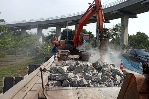 Minggu Pagi, Pemeliharaan Tol Jagorawi Kembali Dilakukan