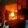 Gudang Penyimpanan Kayu Olahan di Nunukan Ludes Terbakar