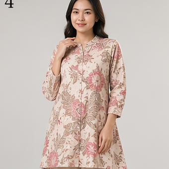 Inspirasi 15 model batik tunik kantoran yang stylish, nyaman, dan tetap formal untuk tampilan kerja lebih percaya diri setiap hari.