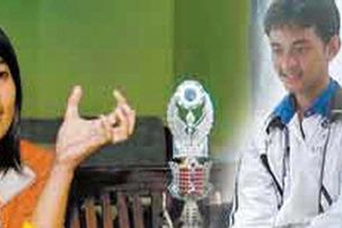 Dina Bakti Pertiwi dan kakaknya, Doni.