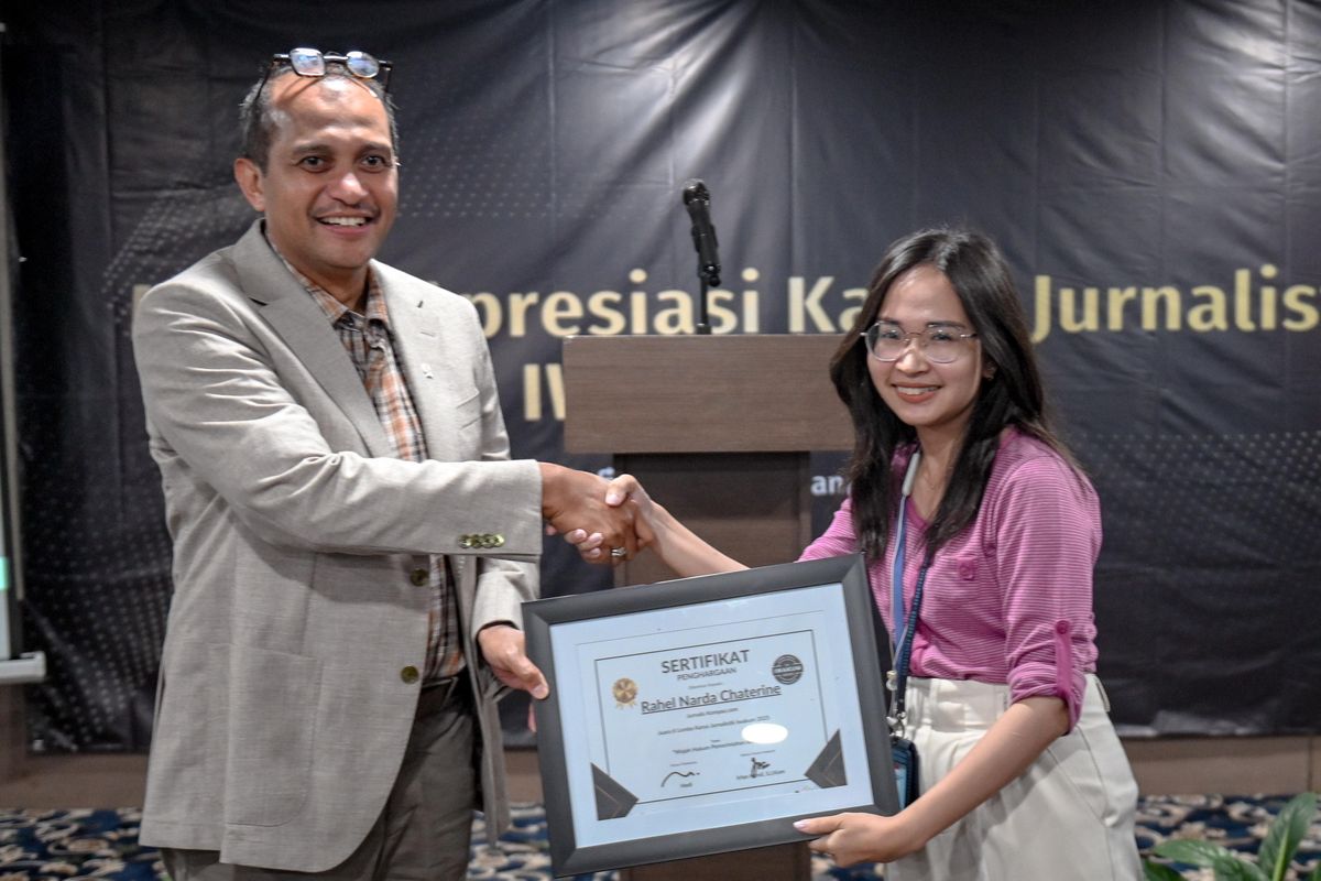 Jurnalis Kompas.com Raih Juara 2 Lomba Karya Jurnalistik Ikatan Wartawan Hukum