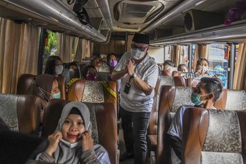 Mudik Gratis Taspen Berangkatkan 480 Orang Pemudik