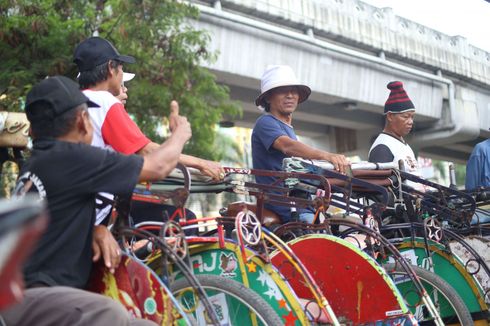 Ketika Becak Berusaha Masuk Jakarta...