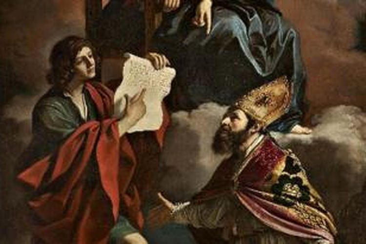 Lukisan yang hilang ini adalah hasil karya Guercino yang diselesaikan pada 1639.