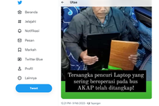 Viral, Twit Penangkapan Residivis Komplotan Pencuri Laptop di Bus, Polisi: Berakhir Damai