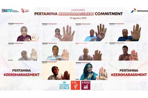 Resmi, Pertamina Jadi BUMN Pertama Deklarasikan Komitmen Zero Harassment
