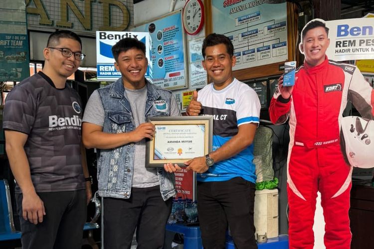 Bendix perluasan jaringan distribusi hingga lebih dari 100 bengkel Official Partner di Sumatra, Jawa, dan Bali.