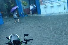 Hampir Semua SD dan SMP di Makassar Terendam Banjir