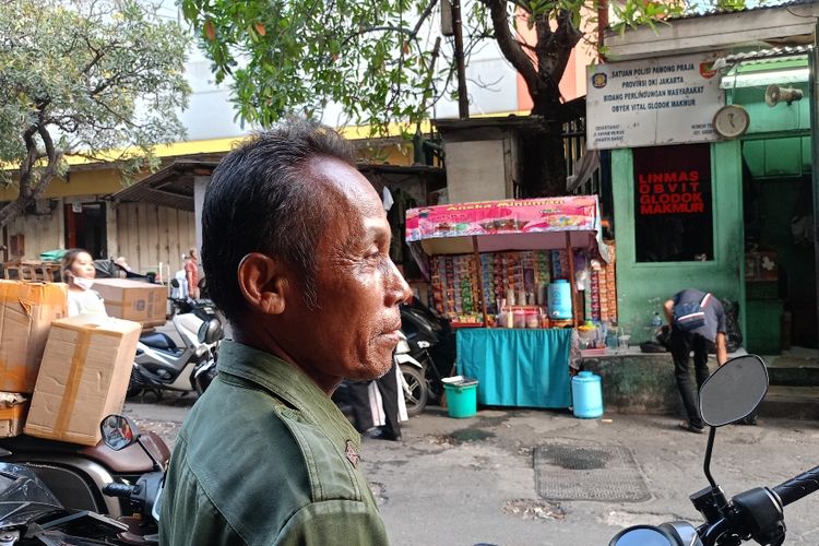 Ngalimun, salah satu saksi penjarahan dan kerusuhan 1998 di Glodok, Jakarta Barat, Rabu (17/5/2023).