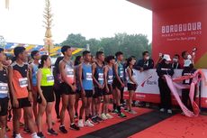 Ganjar Lepas Pelari Elite Race dan Young Talent Borobudur Marathon 2022