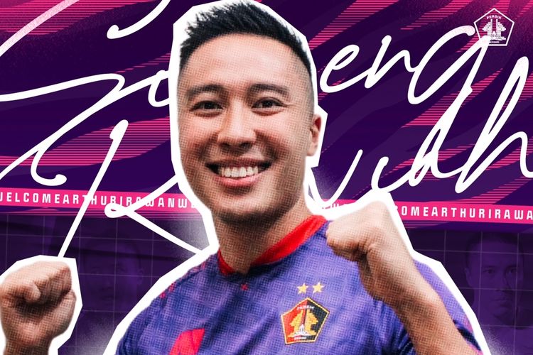 Arthur Irawan pemain baru Persik Kediri.