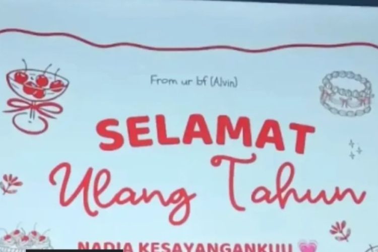 Viral Ucapan Ulang Tahun Pacar Tampil di Layar PKKMB Unsika, Kampus Beri Penjelasan