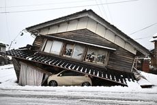 Tsunami 3 Meter Terjadi di PLTN Shika Usai Gempa Jepang 1 Januari 2024
