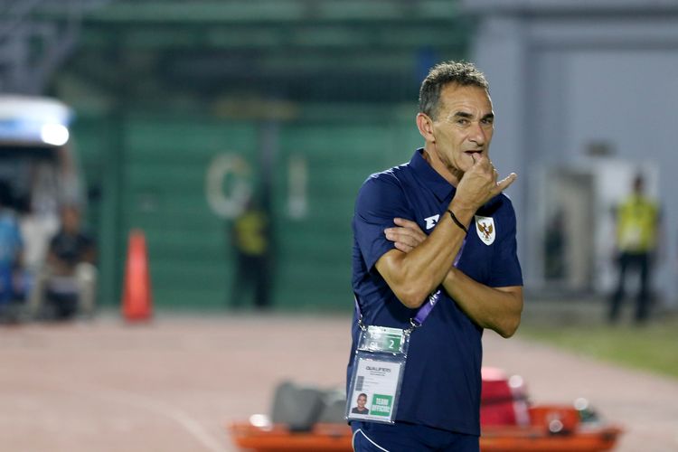 Pelatih Timnas U23 Indonesia asal Belanda, Gerald Vanenburg.