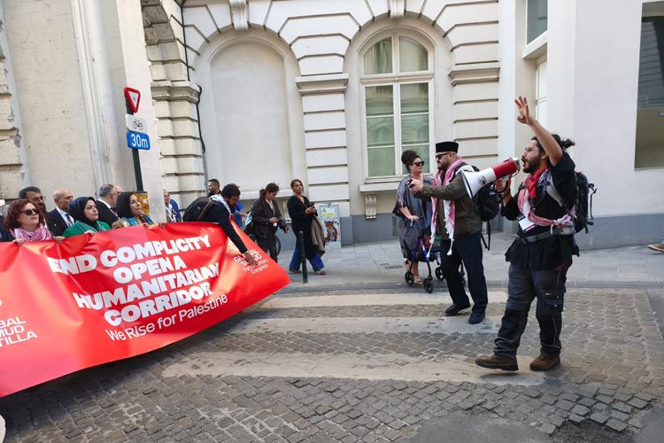 Kongres Parlemen GSF 2026 Cetuskan Deklarasi Brussels, Delegasi Indonesia Desak Dunia Bertindak untuk Palestina