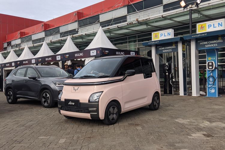 Wuling Air EV masih sangat diminati untuk test drive selama IIMS 2023