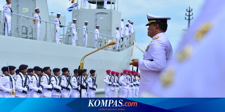 Kukuhkan KRI Teluk Wondama di Sorong, Panglima Yudo Margono: Untuk Operasi Amfibi