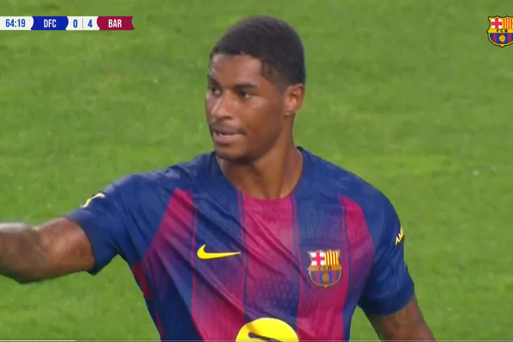 Barcelona Vs Como: Kans Rashford Jadi Starter di Joan Gamper Trophy