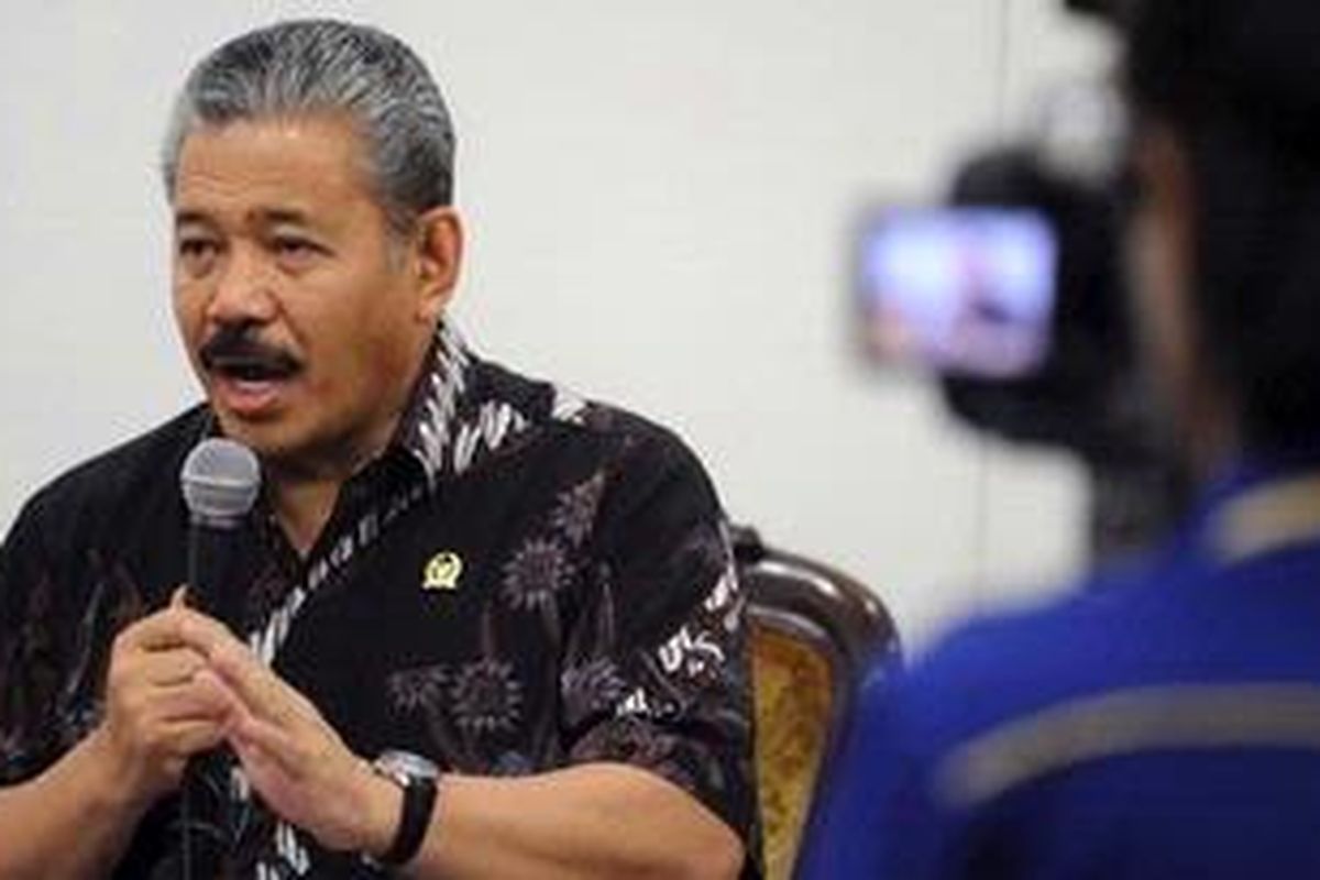 Wakil Ketua Komisi I dari Fraksi Partai Demokrat, Hayono Isman.