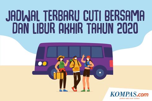 INFOGRAFIK: Jadwal Terbaru Cuti Bersama dan Libur Akhir Tahun 2020