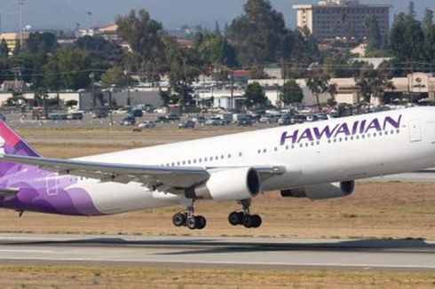 Pramugari Meninggal Dunia, Penerbangan Hawaiian Airlines Dialihkan