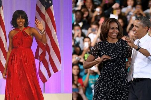 Michelle Obama Ganti Warna Rambut 