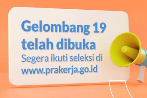 Login www.prakerja.go.id untuk Daftar Prakerja Gelombang 19, Simak Tips Pilih Pelatihan