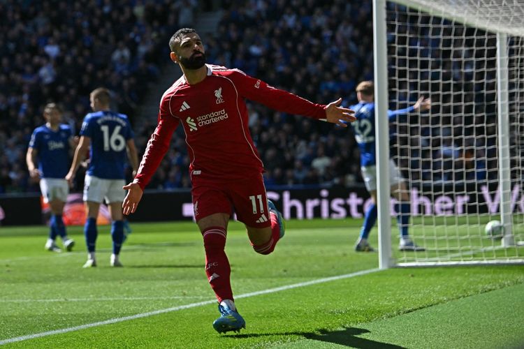 Hasil Everton vs Liverpool 1-2, The Reds Menang Dramatis di Derbi Merseyside