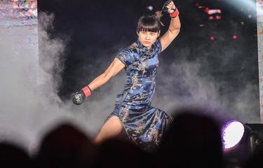 Petarung ONE Championship, Jenny Huang, alias Lady Gogo.