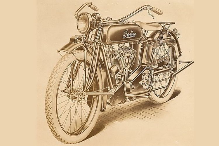 Indian First V-Twin Factory Race Bike 1906