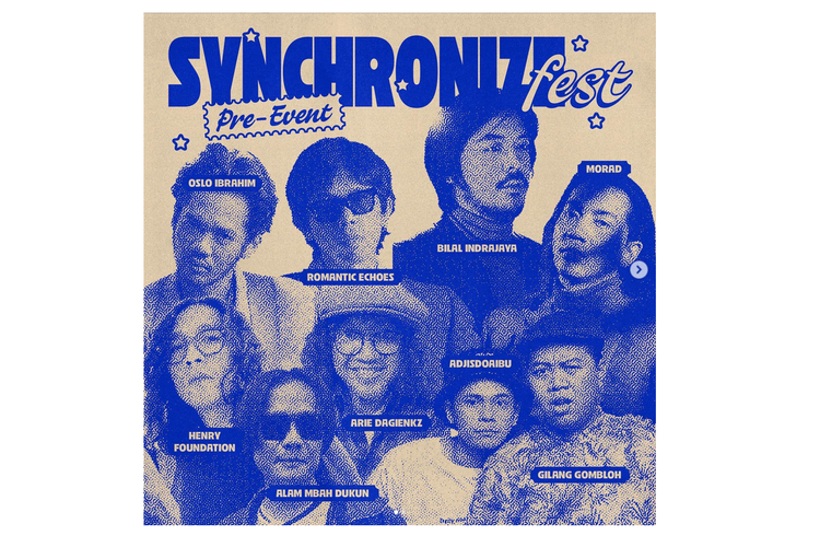 Synchronize Fest Pre-Event Roadshow digelar setiap pekan mulai Jumat (27/5/2022) menjelang pelaksanaan perhelatan utamanya pada Oktober 2022.